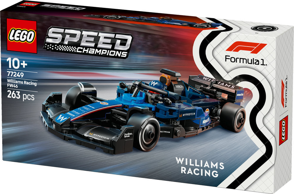 Lego Speed Champions Williams Racing Fw46 F1 Race Car 77249