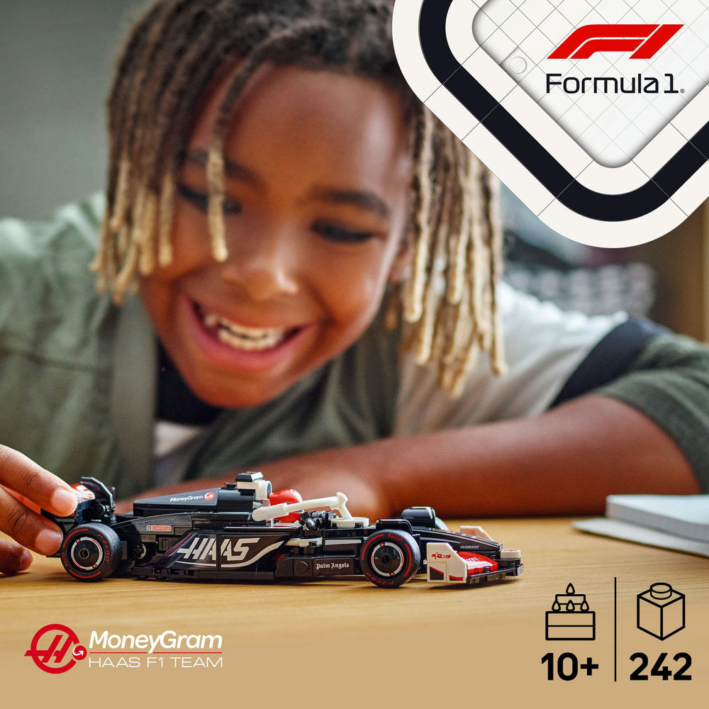 Lego Speed Champions Moneygram Haas F1 Team Vf-24 Race Car 77250