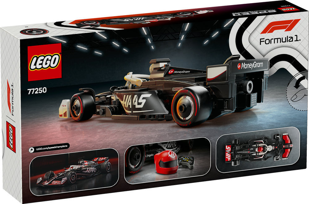 Lego Speed Champions Moneygram Haas F1 Team Vf-24 Race Car 77250