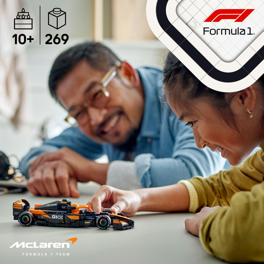 Lego Speed Champions Mclaren F1 Team Mcl38 Race Car 77251