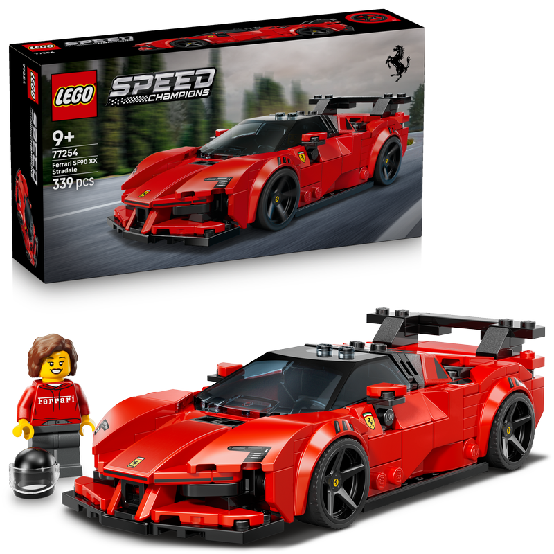 Lego® Speed Champions Ferrari Sf90 Xx Stradale Sports Car 77254