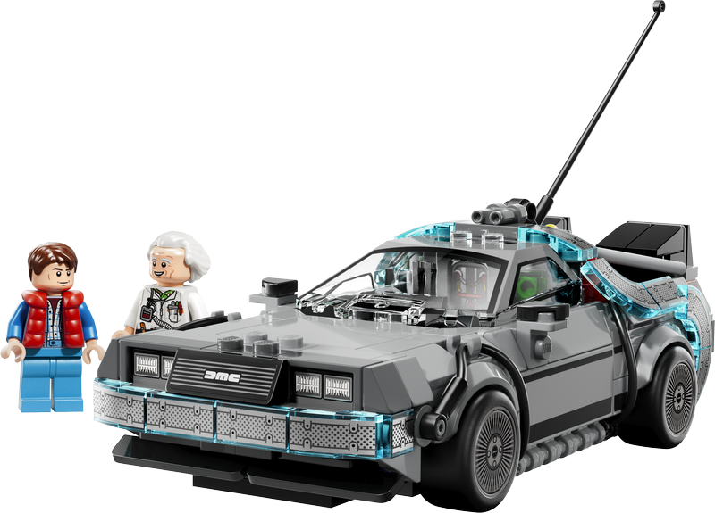Lego® Speed Champions Time Machine From Back To The Future 77256