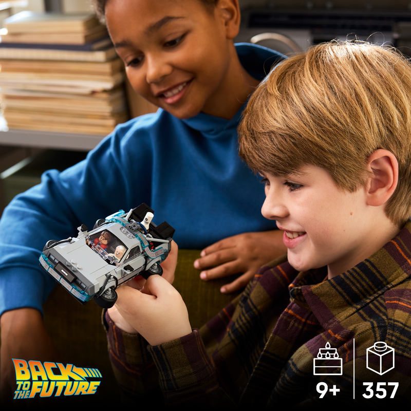 Lego® Speed Champions Time Machine From Back To The Future 77256