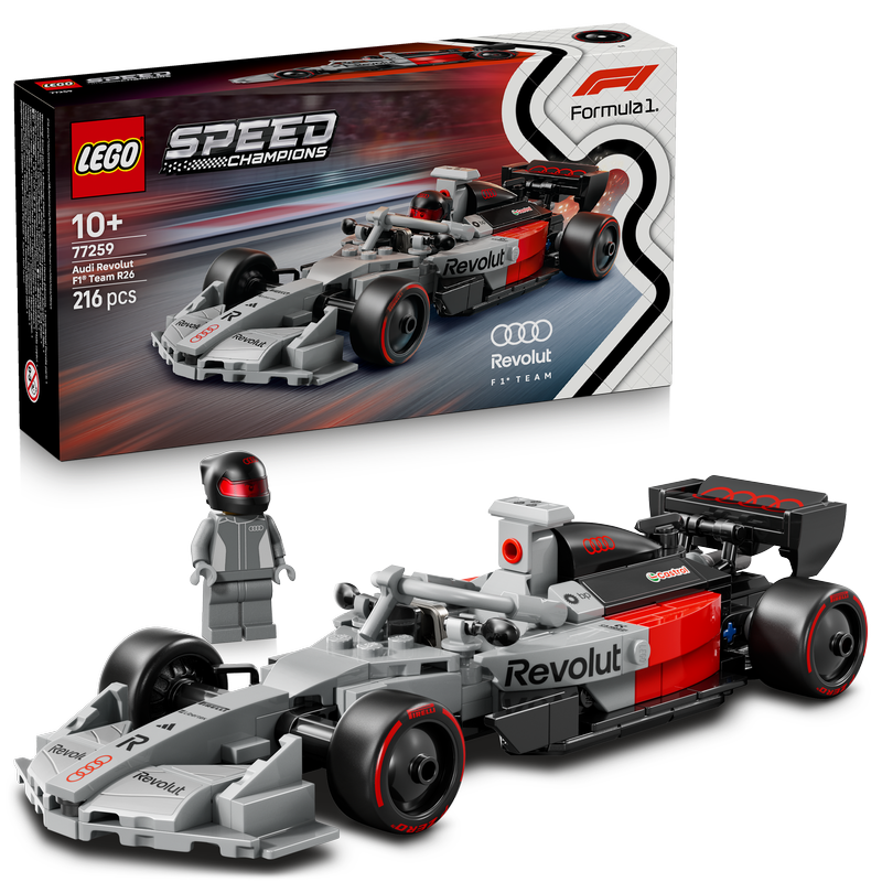 Lego Speed Champions Audi Revolut F1 Team R26 Race Car 77259