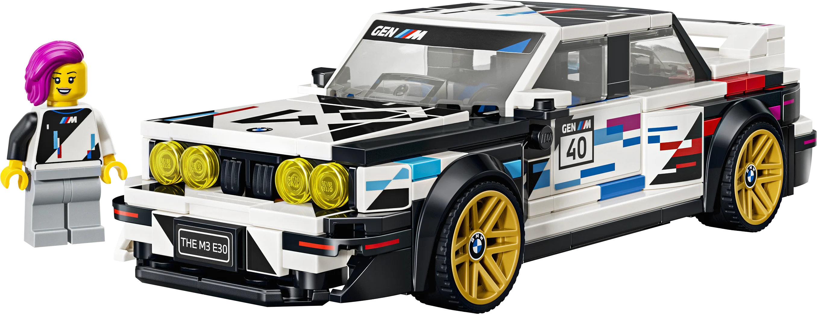 Lego® Speed Champions Bmw M3 (E30) Toy Car Kit 77263