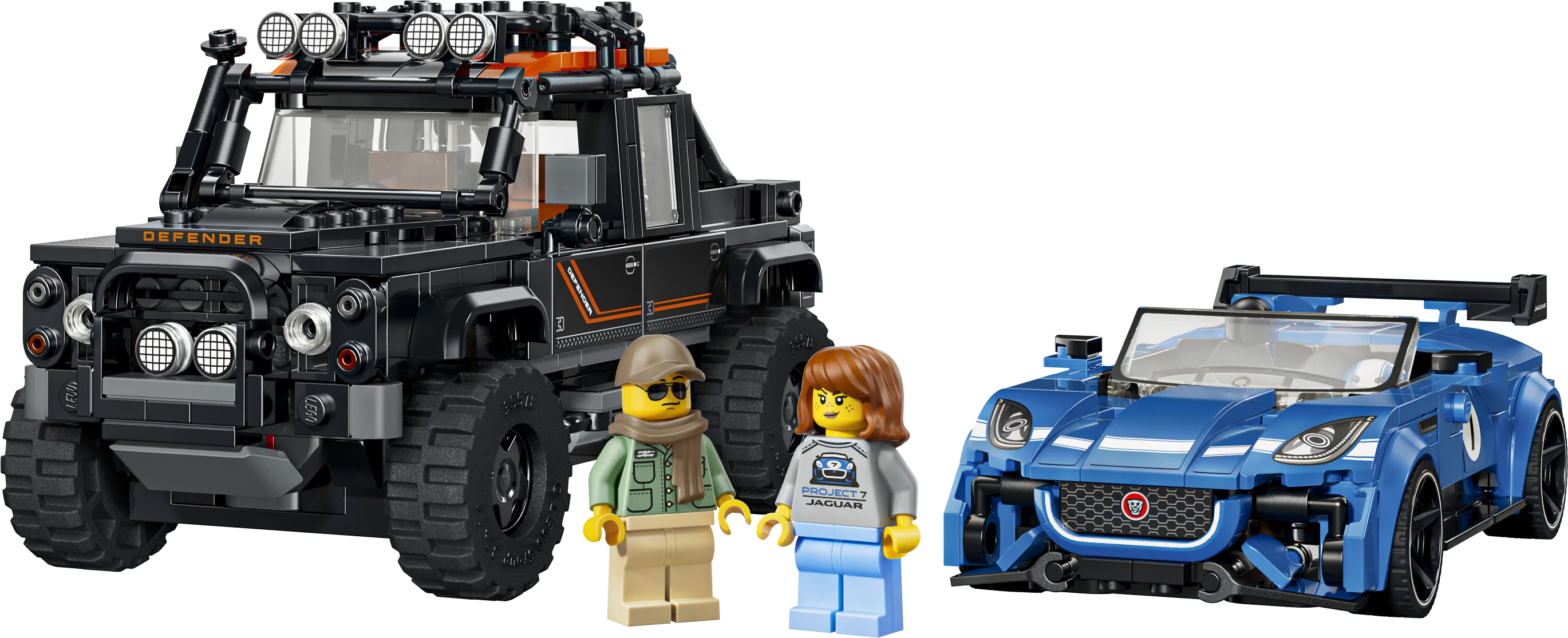 Lego® Speed Champions Jaguar Project 7 & Land Rover Defender 77264
