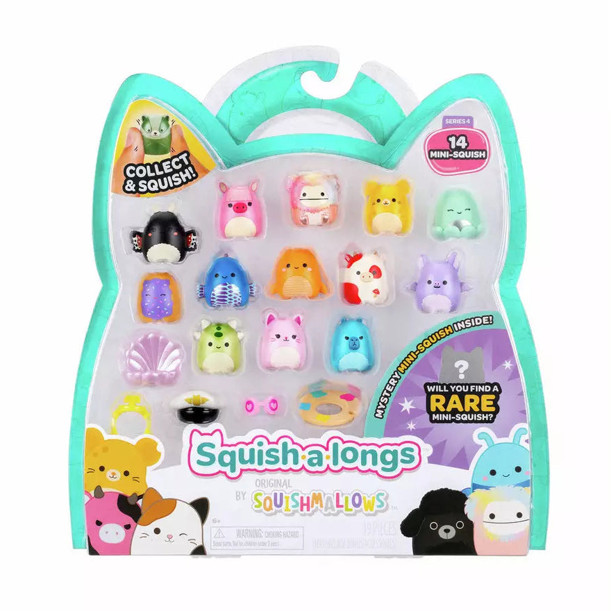 Squish-A-Longs By Original Squishmallows 14 Pack