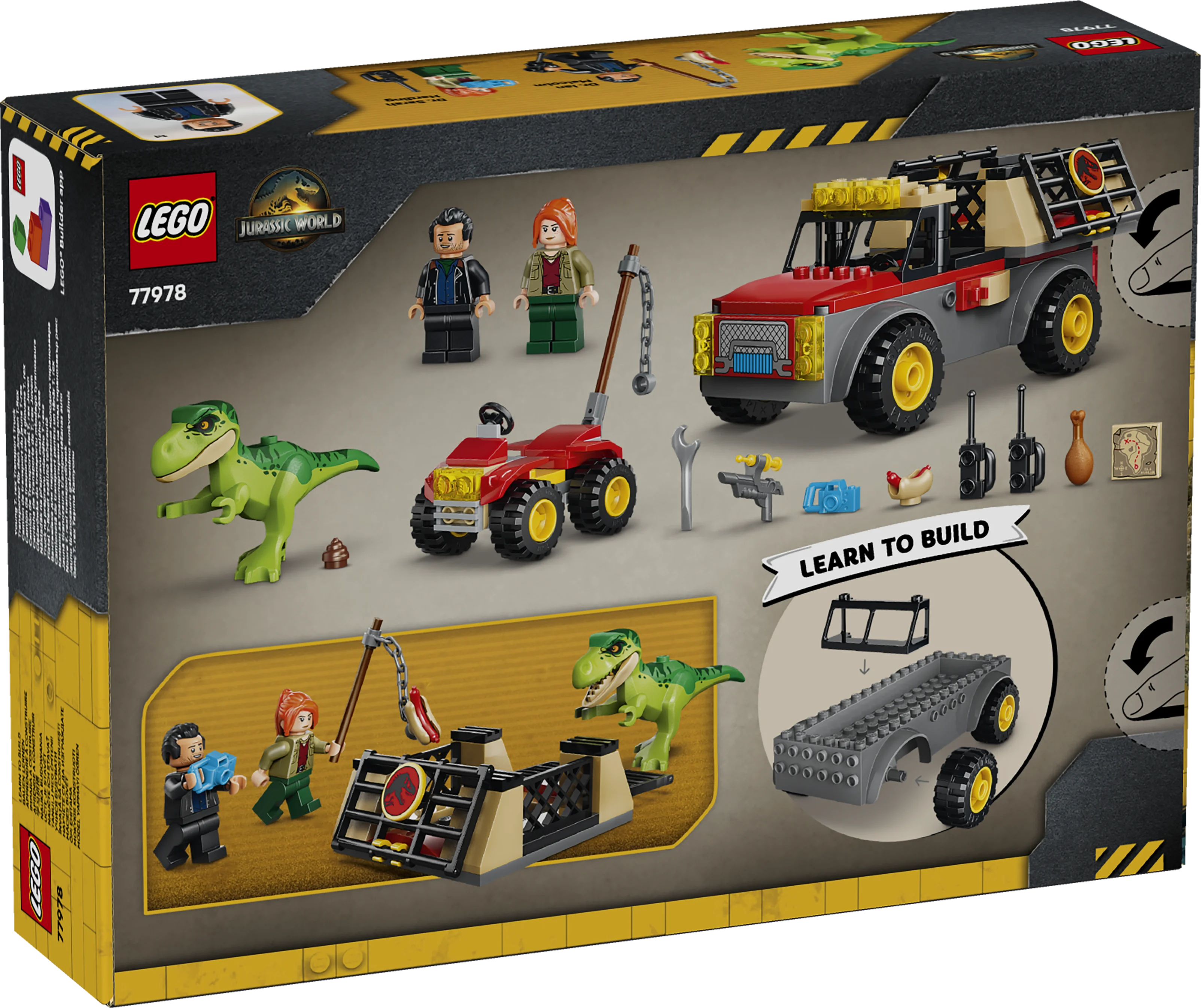Lego® Jurassic World Young T. Rex Transport Truck Toy 77978
