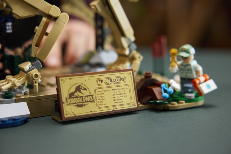 Lego Jurassic World Dinosaur Fossils: Triceratops 77985