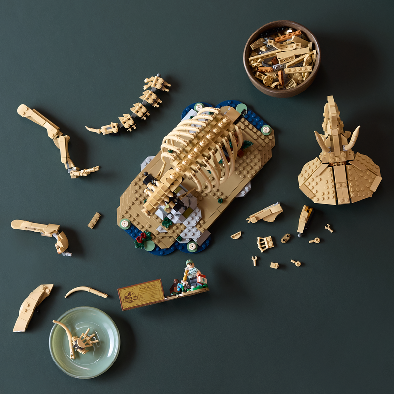 Lego Jurassic World Dinosaur Fossils: Triceratops 77985