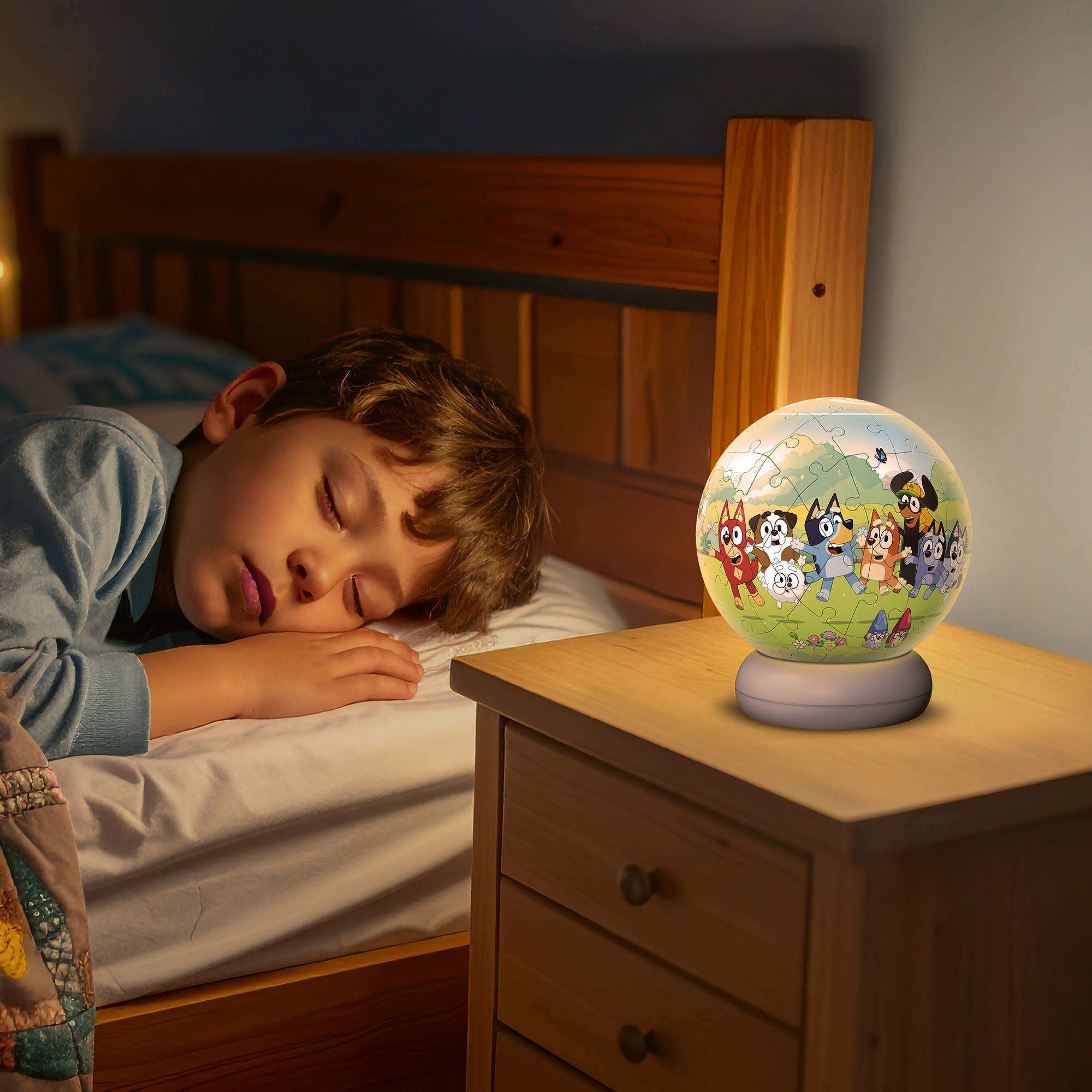 Ravensburger Bluey Lit 72 Piece 3D Jigsaw Puzzle - Night Light