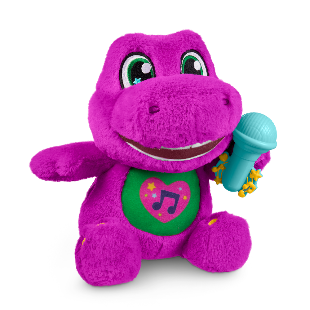 Barney Ken Righter Fisher-Price Barney's World Singing Barney Plush Toy