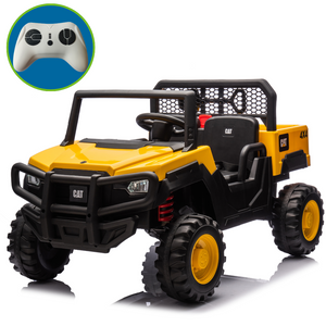 Cat Utv 2-Seater 10.8V Lithium Electric Ride On With Parental Controls