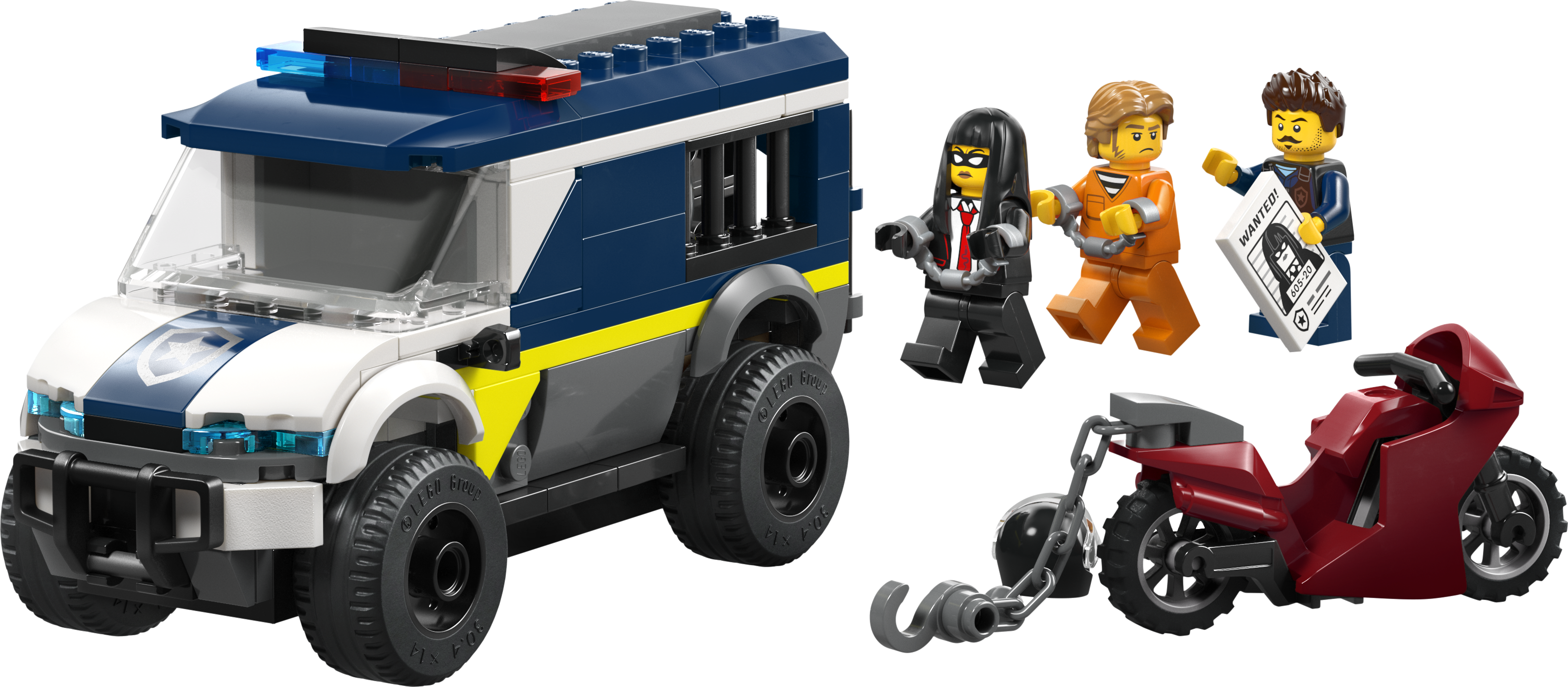 Lego® City Police Prisoner Transport Van Building Toy 60479