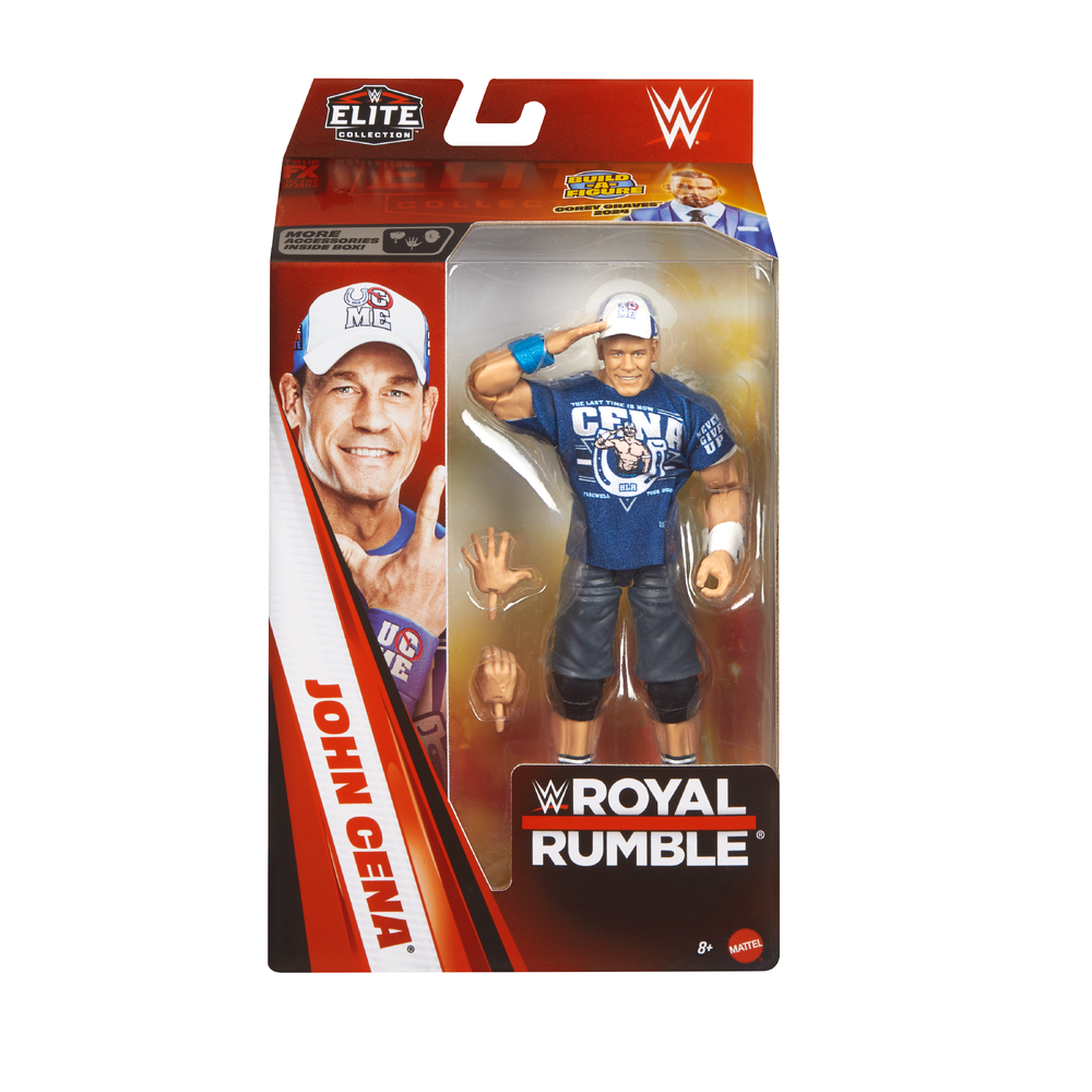 Wwe Elite Collection Premium Live Event Action Figure Set & Build-A-Figure Parts Assortment