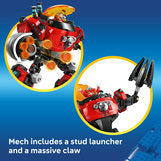 Lego® Sonic The Hedgehog™ Knuckles Vs. Dr. Eggman Egg Crusher Mech 77005