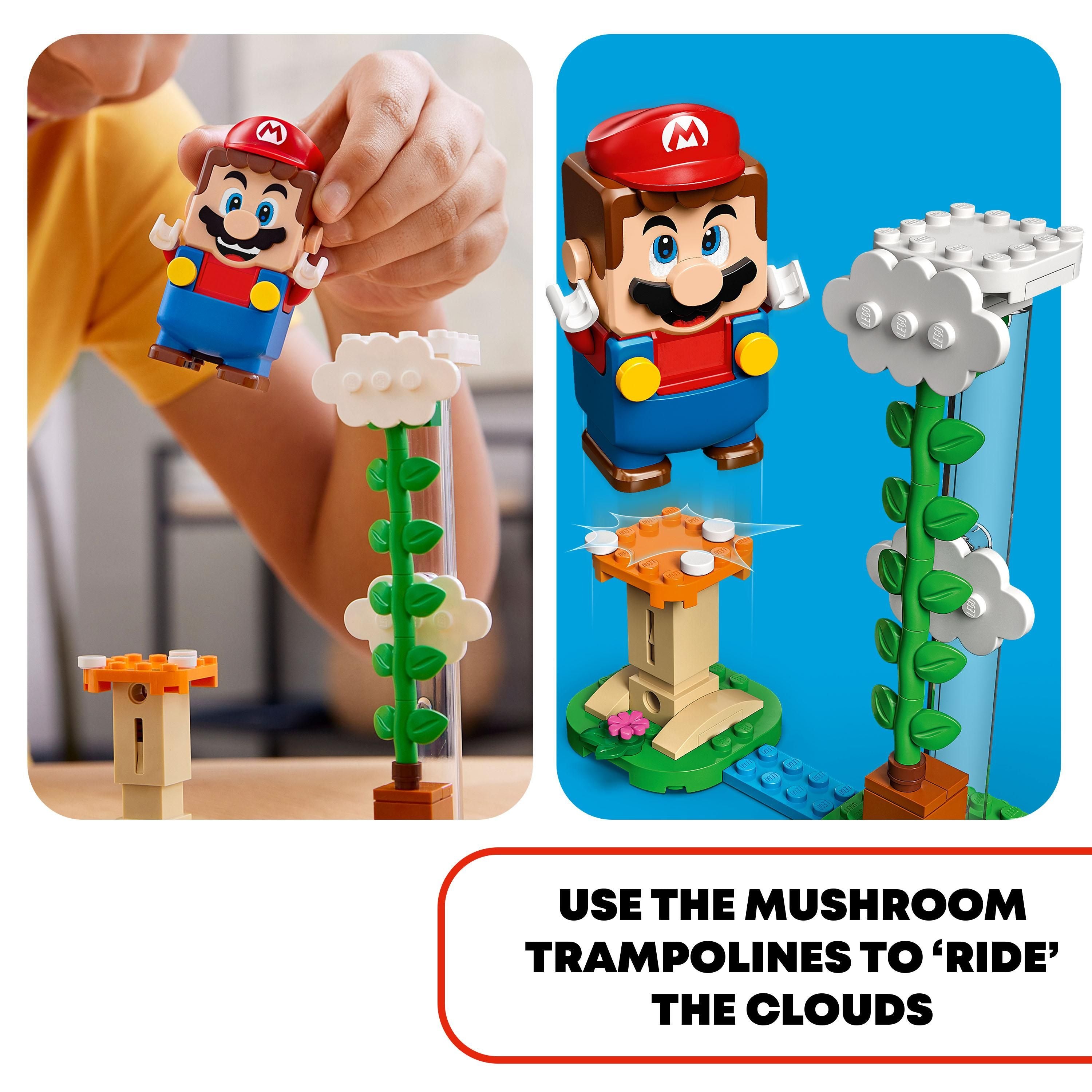 Lego 71409 Super Mario Big Spike’s Cloudtop Challenge Expansion Set