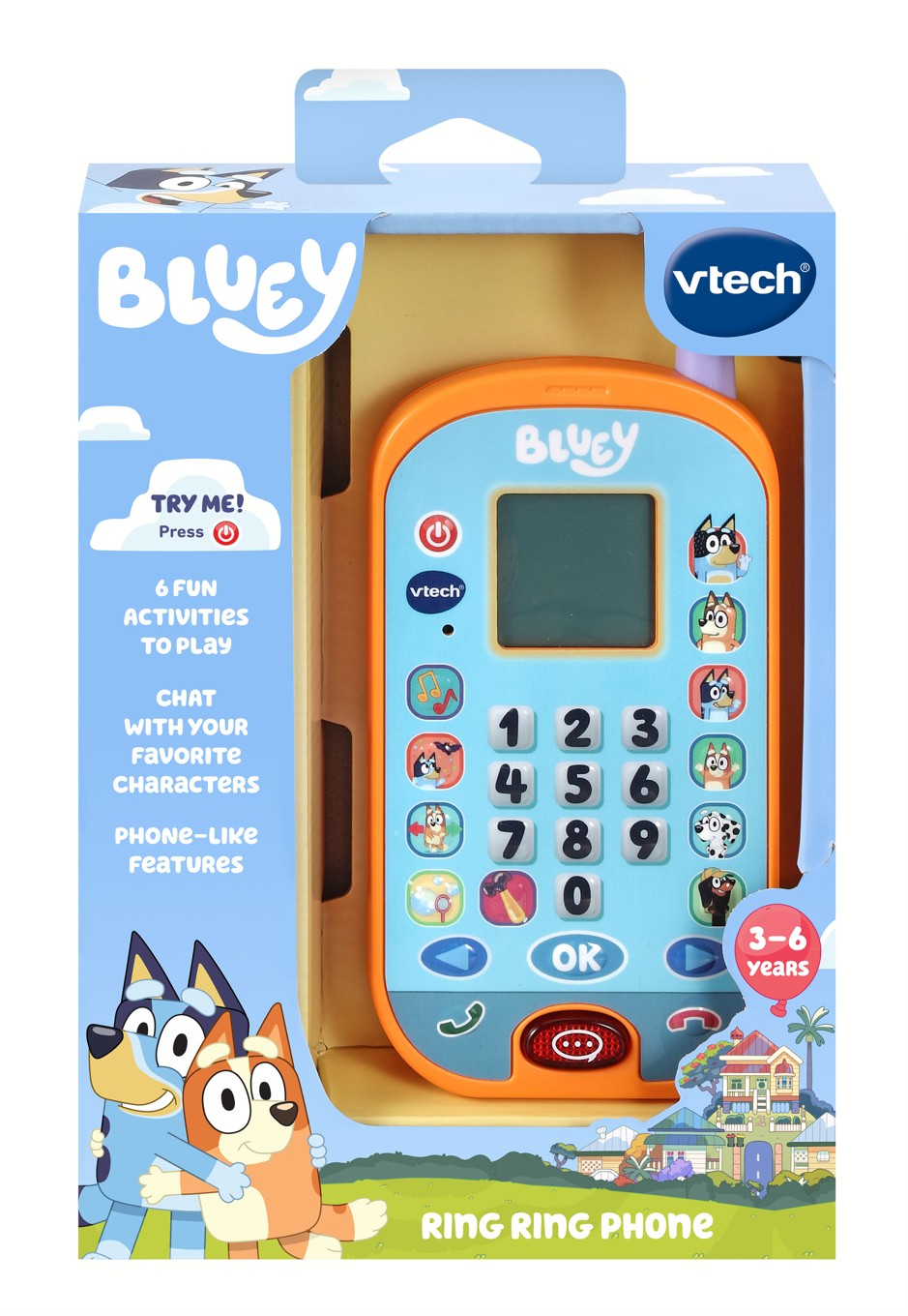 Vtech Bluey Ring Ring Phone