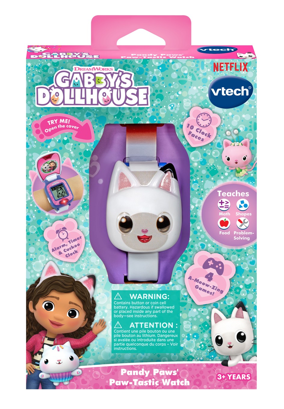 Gabby’s Dollhouse Pandy Paws’ Paw-Tastic Watch