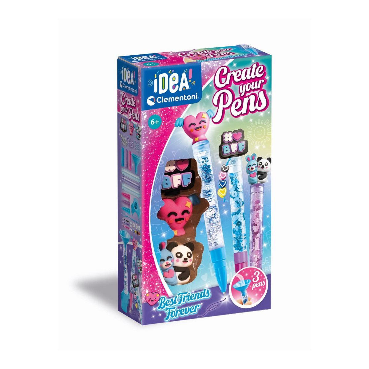 Idea Clementoni Create Your Pens - 3 Pen Pack Assortment