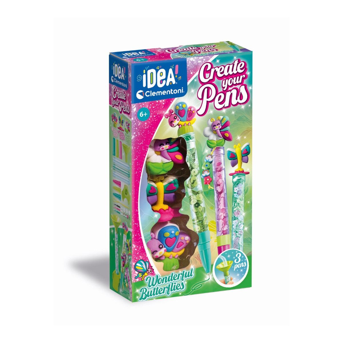 Idea Clementoni Create Your Pens - 3 Pen Pack Assortment