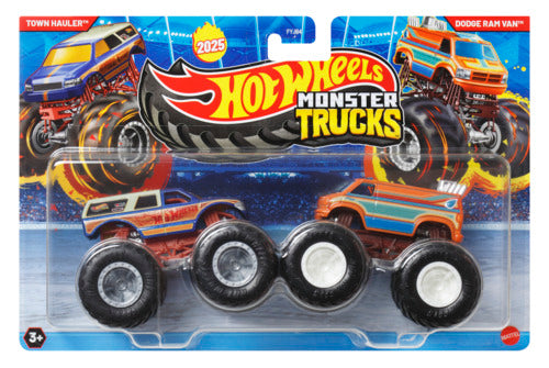 Hot Wheels Monster Trucks 1:64 2-Pack Assortment