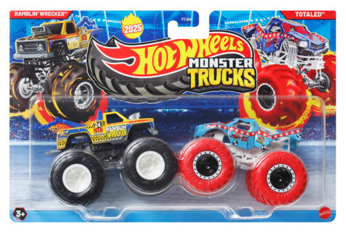Hot Wheels Monster Trucks 1:64 2-Pack Assortment