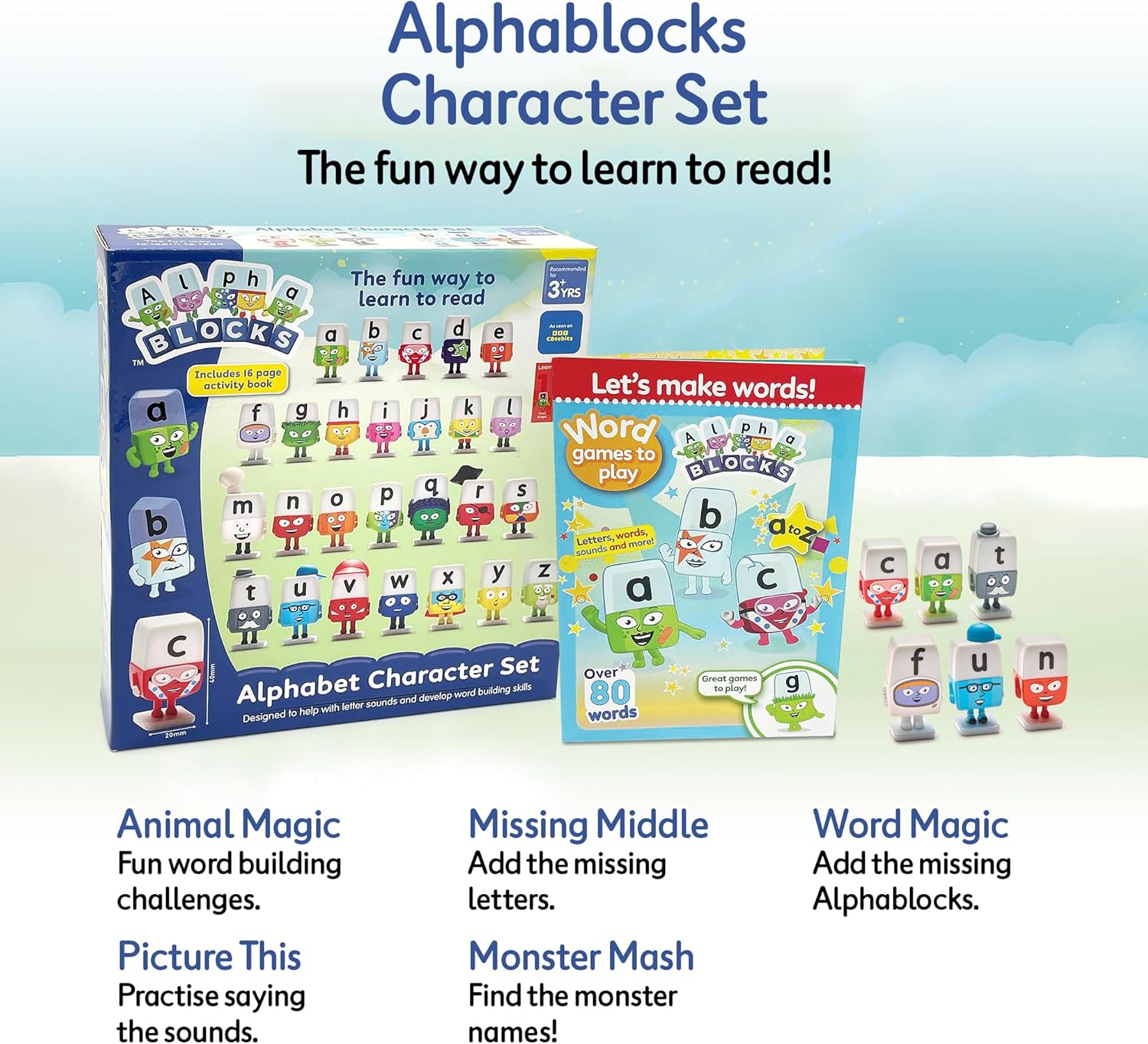 Alphablocks Alphabet Character Playset
