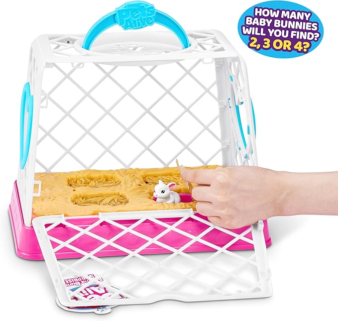 Pets Alive By Zuru Mommy Bunny & Baby Surprise Plush Set