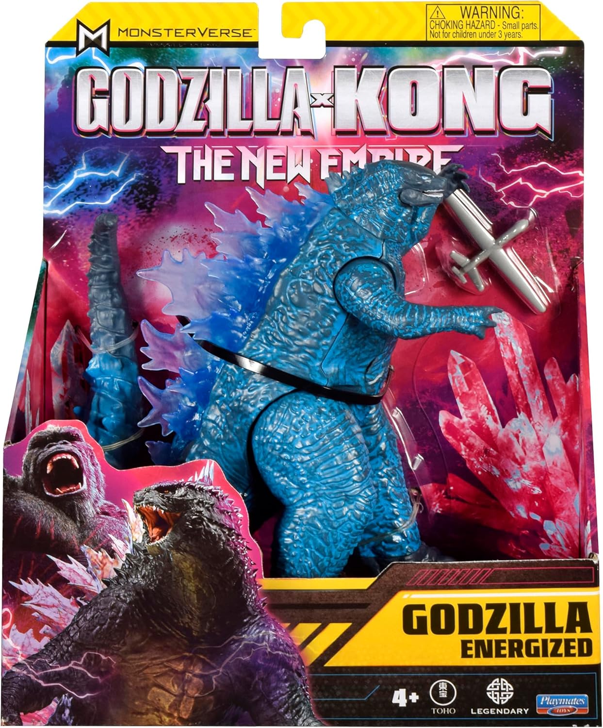 Monsterverse Godzilla X Kong The New Empire Godzilla Energised Figure With Battle Drone 15Cm