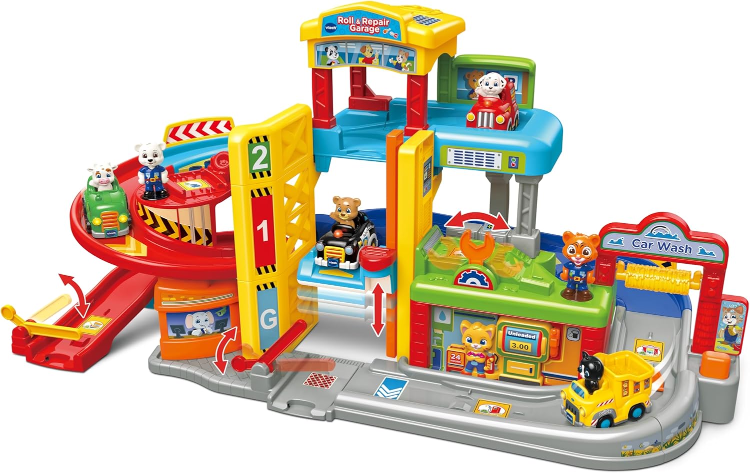 Vtech Toot-Toot Drivers Roll & Repair Garage