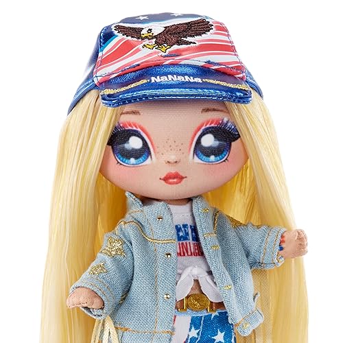 Na! Na! Na! Surprise 2-In-1 Fashion Doll And Purse Glam Series 2- Erika Featherton (Eagle)