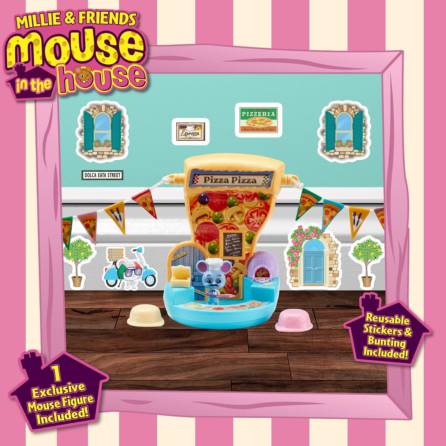 Mouse In The House Slice 'O' Pie Pizzeria