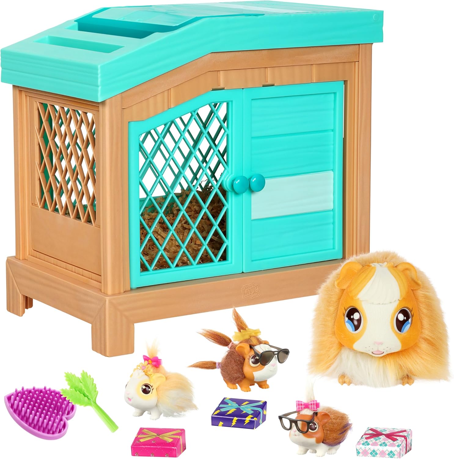 Little Live Pets Mama Surprise Guinea Pigs Playset