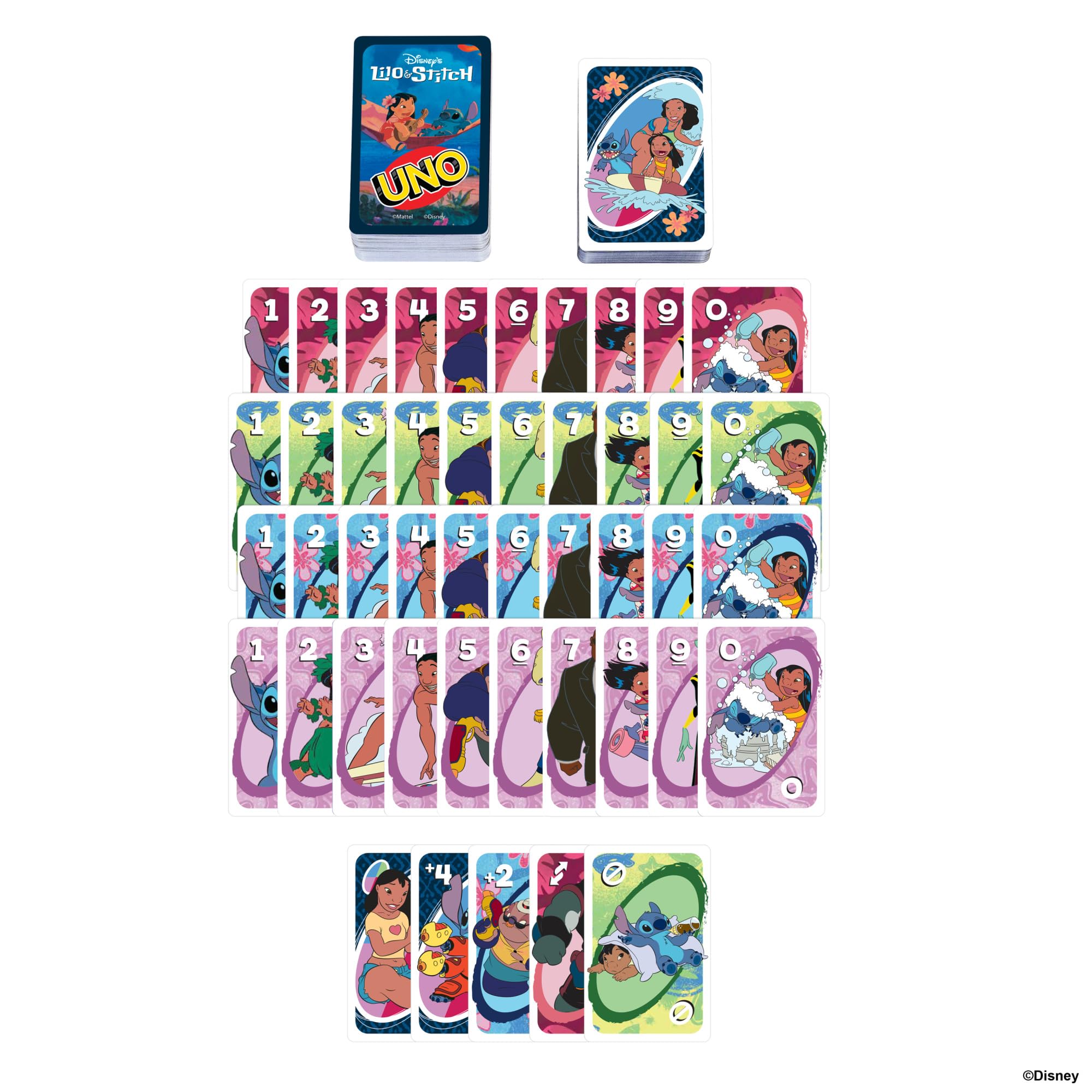 Uno Disney's Lilo And Stitch