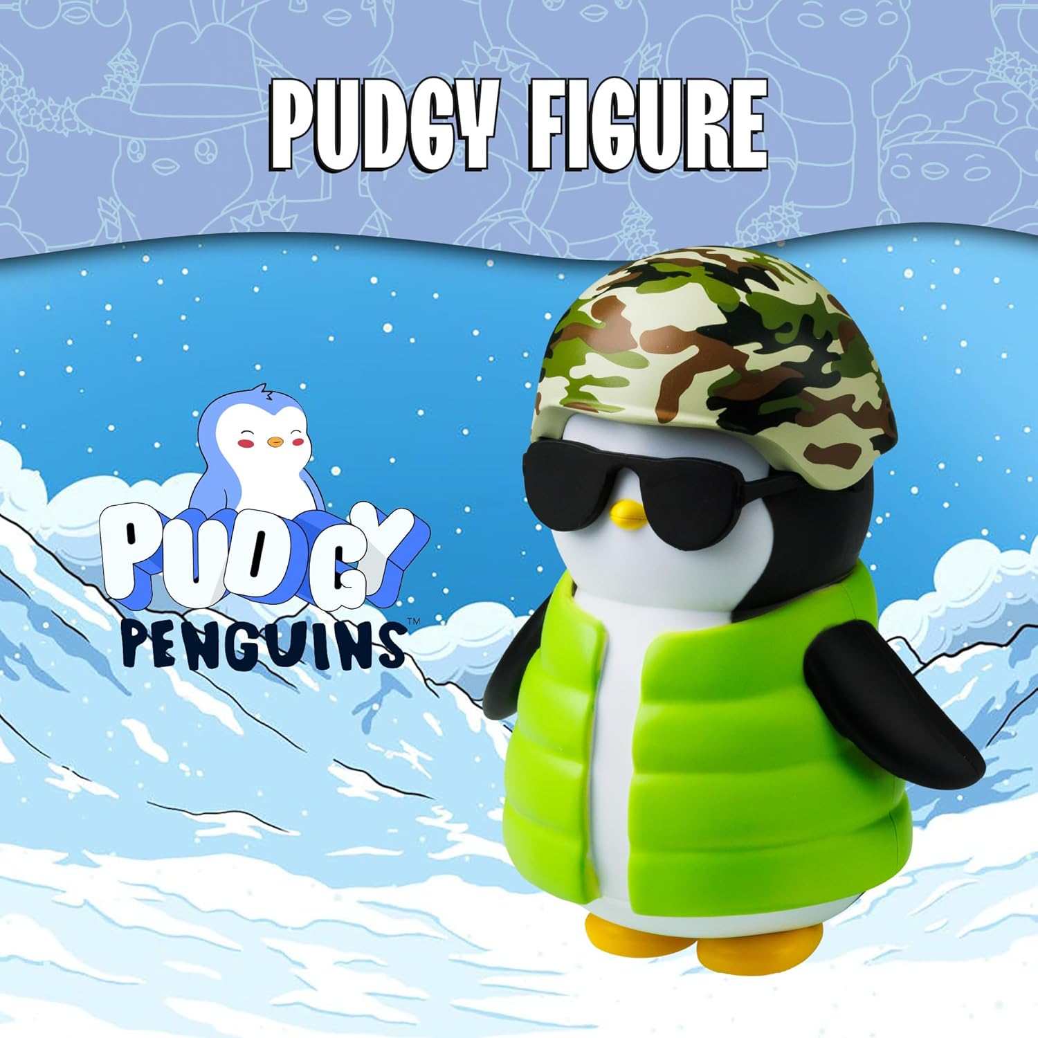 Pudgy Penguins Action Figure Army Style