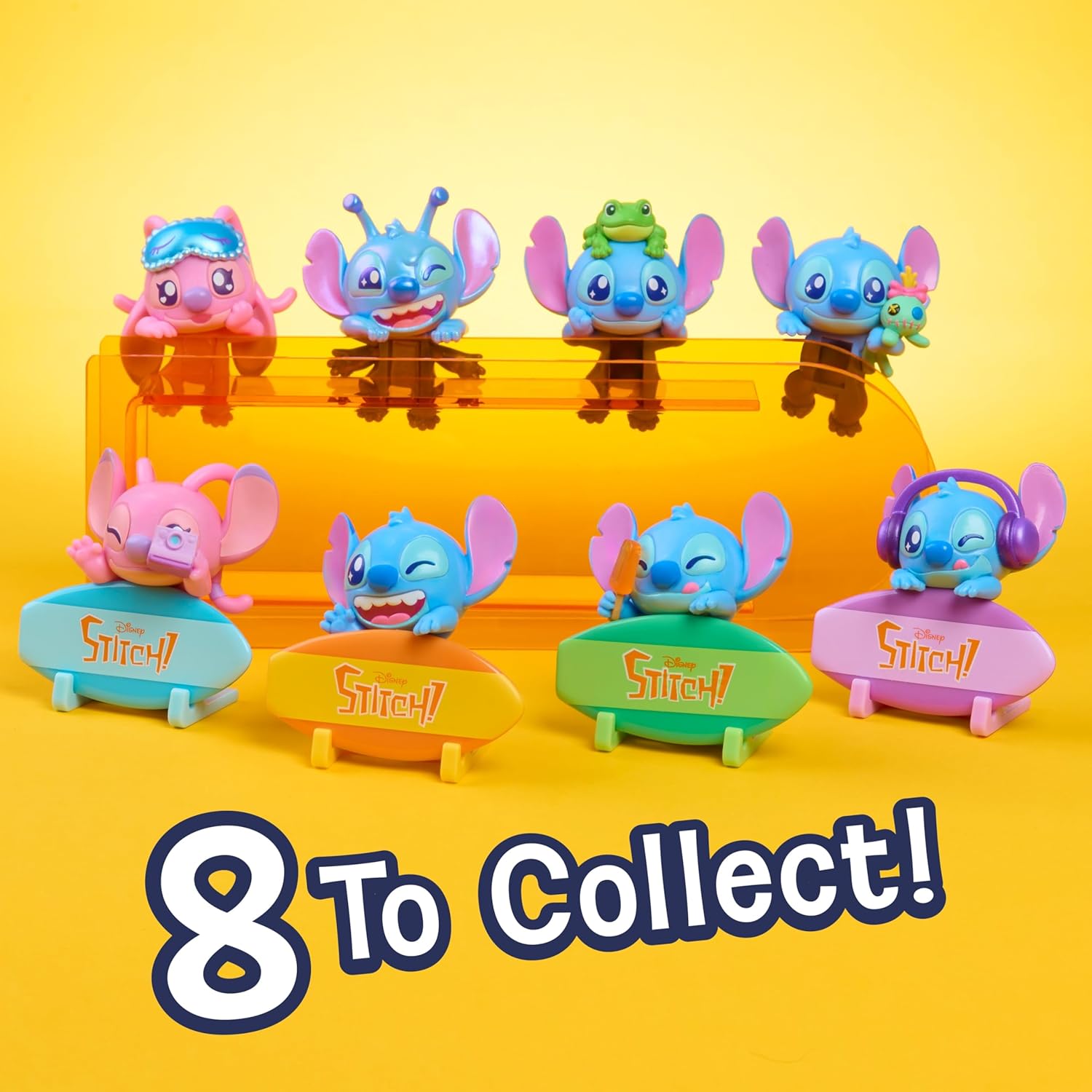 Disney Stitch Attachmeez Collectible Mini Figure Blind Box