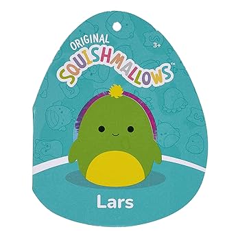 Original Squishmallows 30.5Cm - Lars The Neon Green Turtle