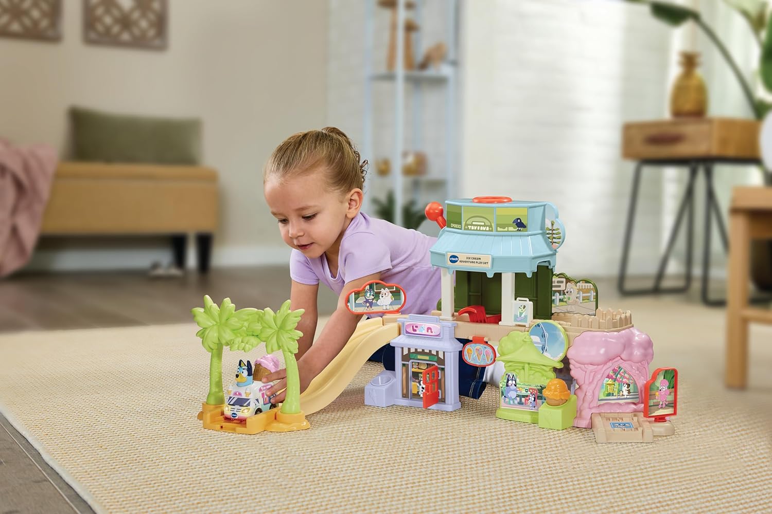 Vtech Toot-Toot Drivers Bluey Ice Cream Adventure Play Set