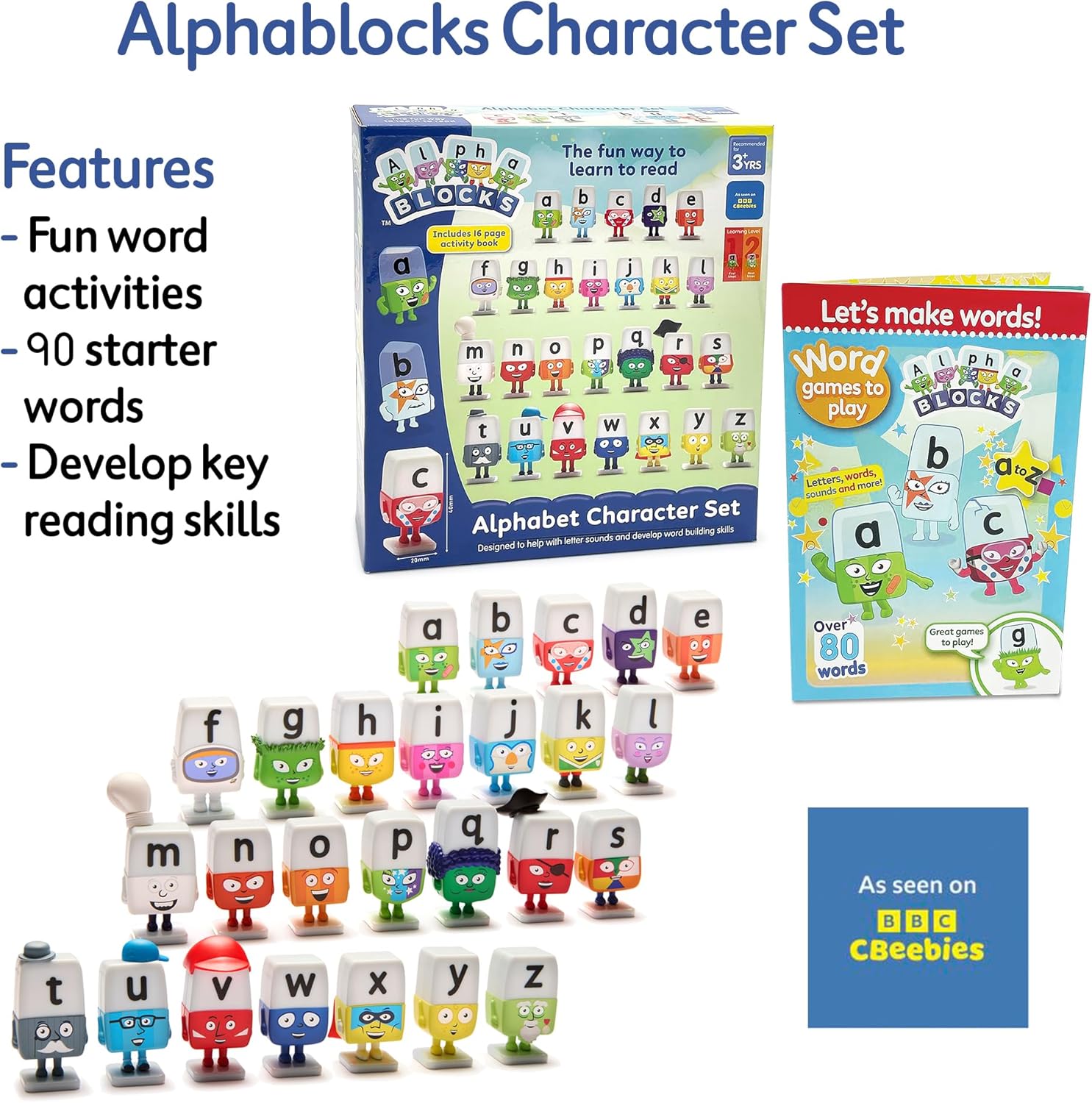 Alphablocks Alphabet Character Playset