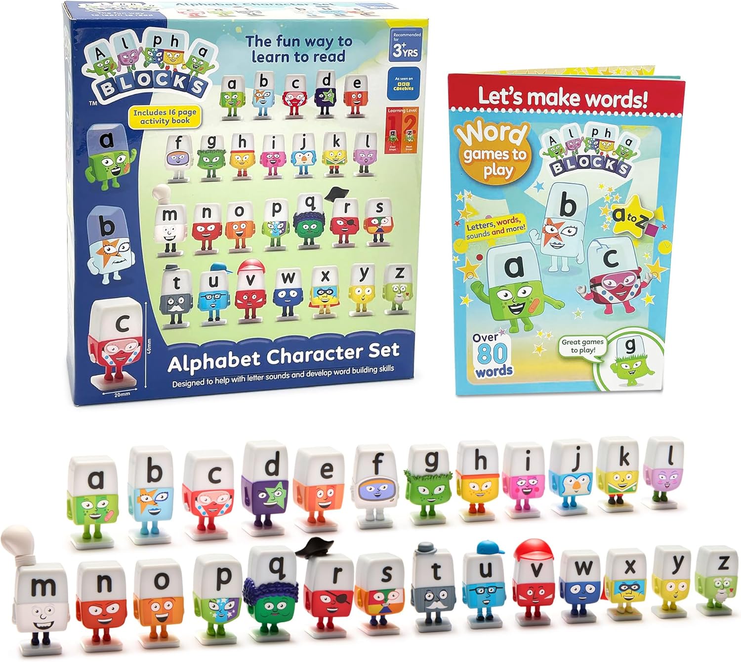 Alphablocks Alphabet Character Playset