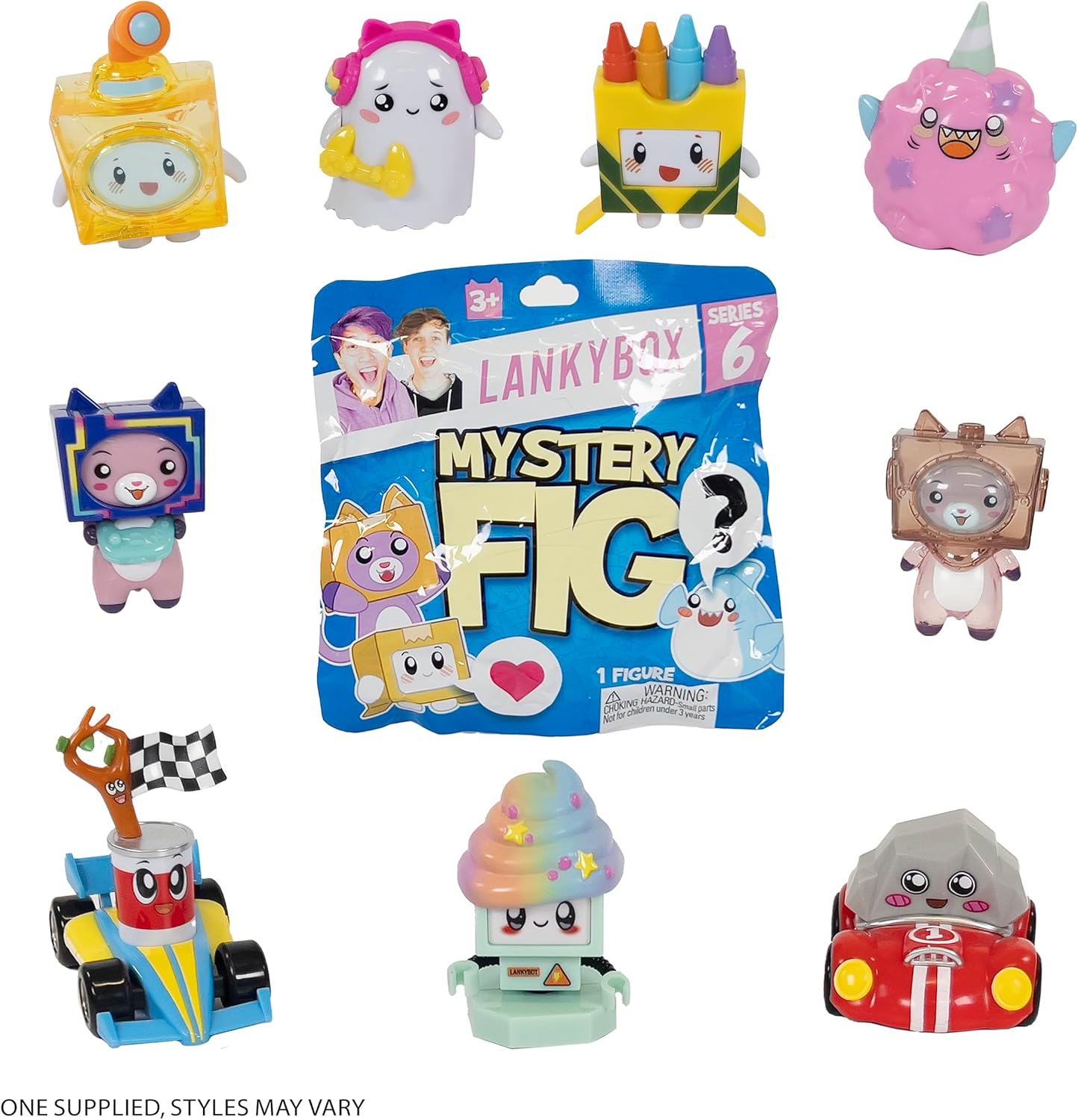 Lankybox Mini Mystery Figures Assortment – Series 6