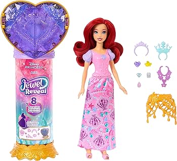 Disney Princess Doll Jewel Reveal Ariel