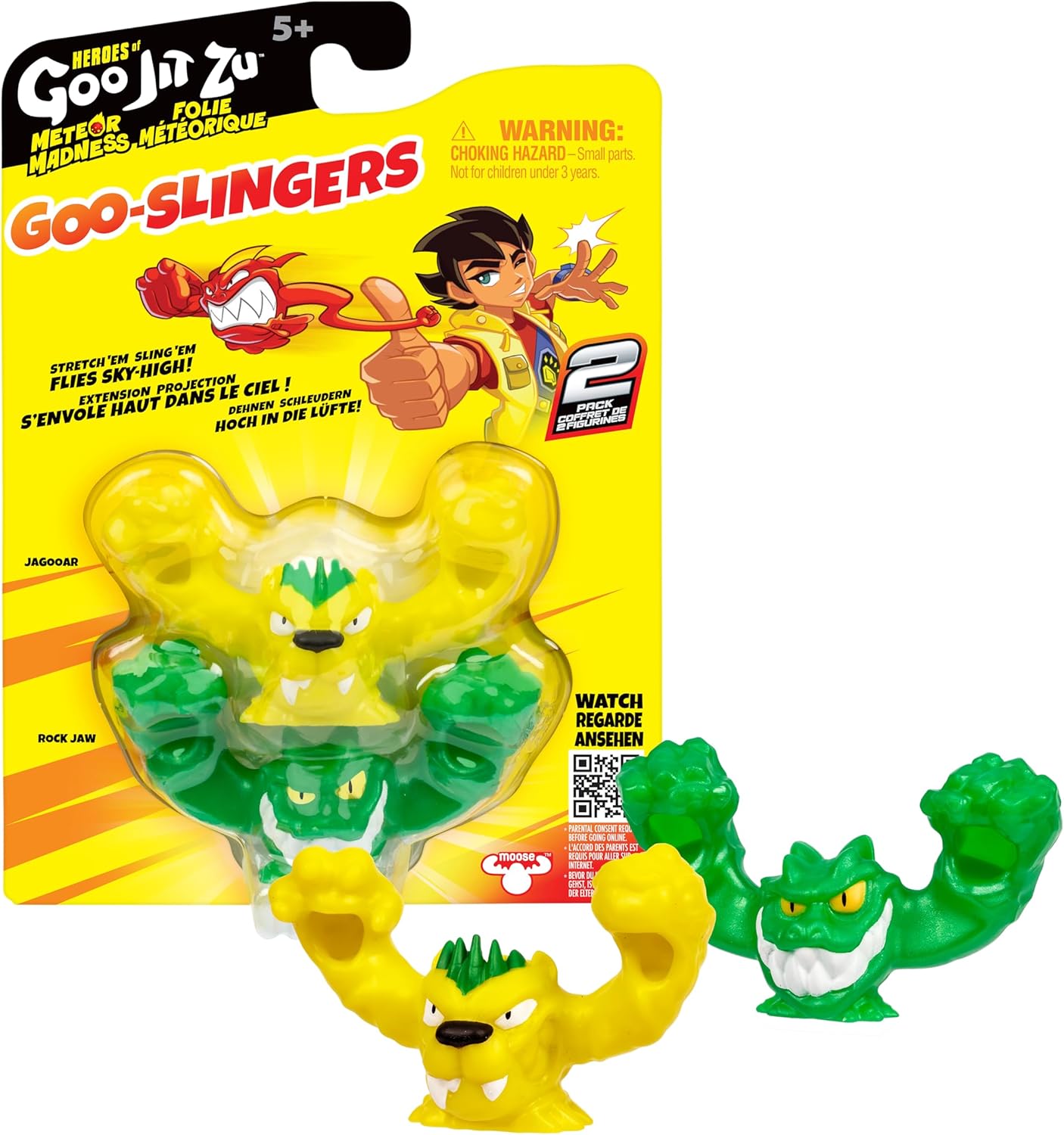 Heroes Of Goo Jit Zu Meteor Madness Goo-Slingers 2 Pack Assortment