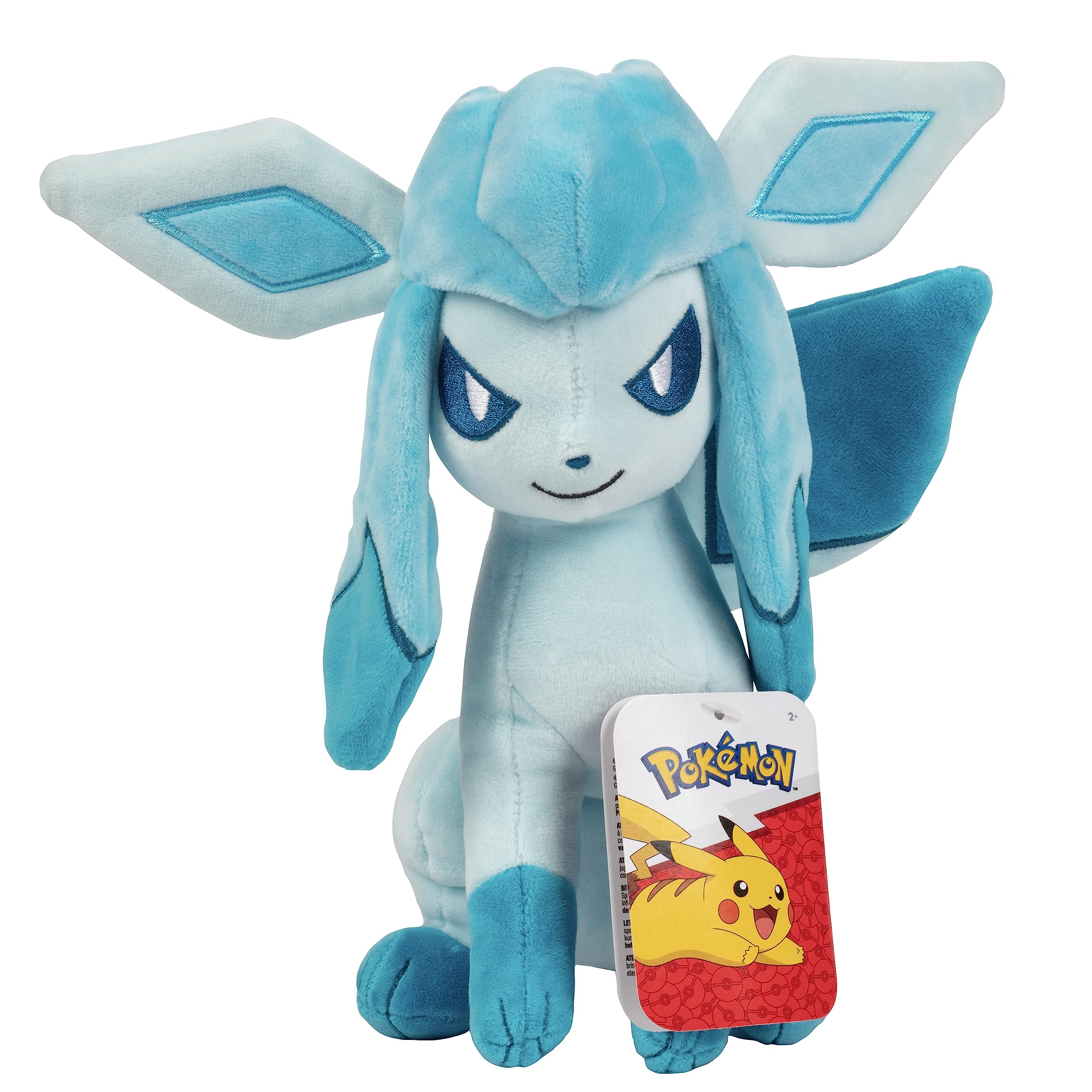Pokémon Glaceon Plush - 20Cm Pokémon Plush With Authentic Details