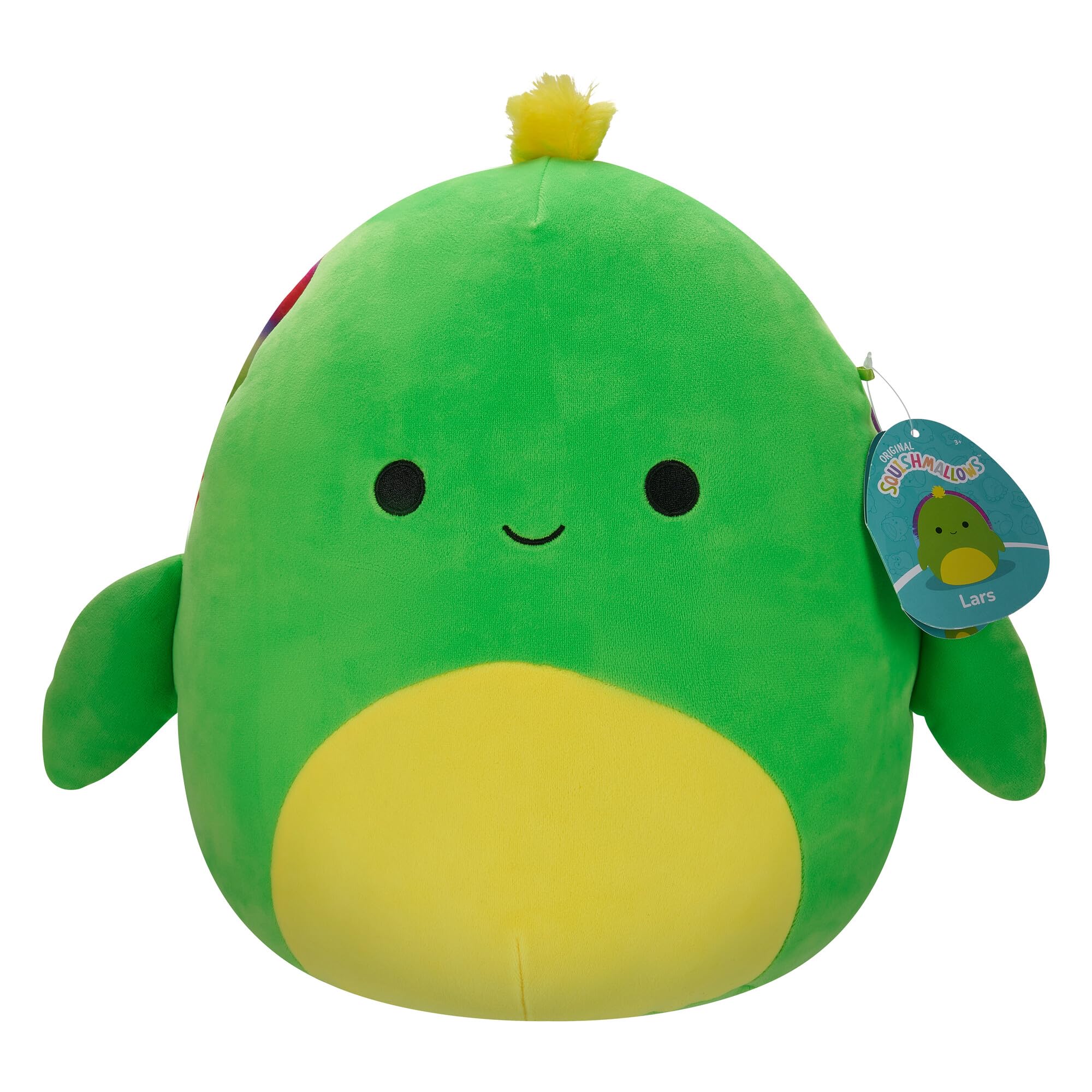Original Squishmallows 30.5Cm - Lars The Neon Green Turtle