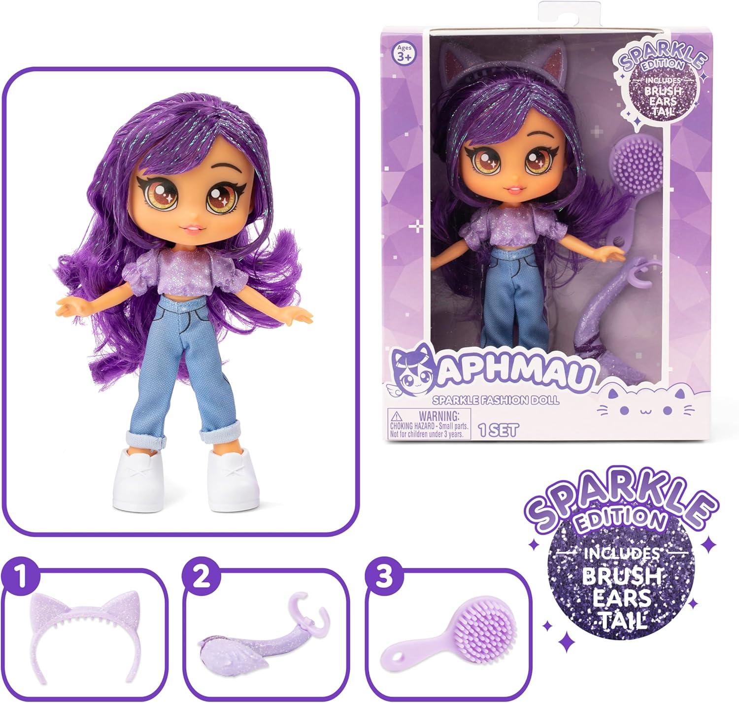 Aphmau Core Fashion Doll Sparkle Edition