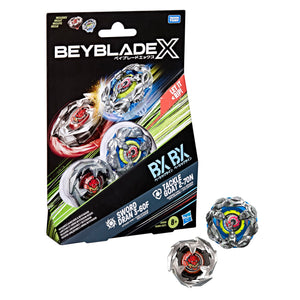 Beyblade X Tackle Goat 2-70N & Sword Dran 3-60F
Dual Pack Set