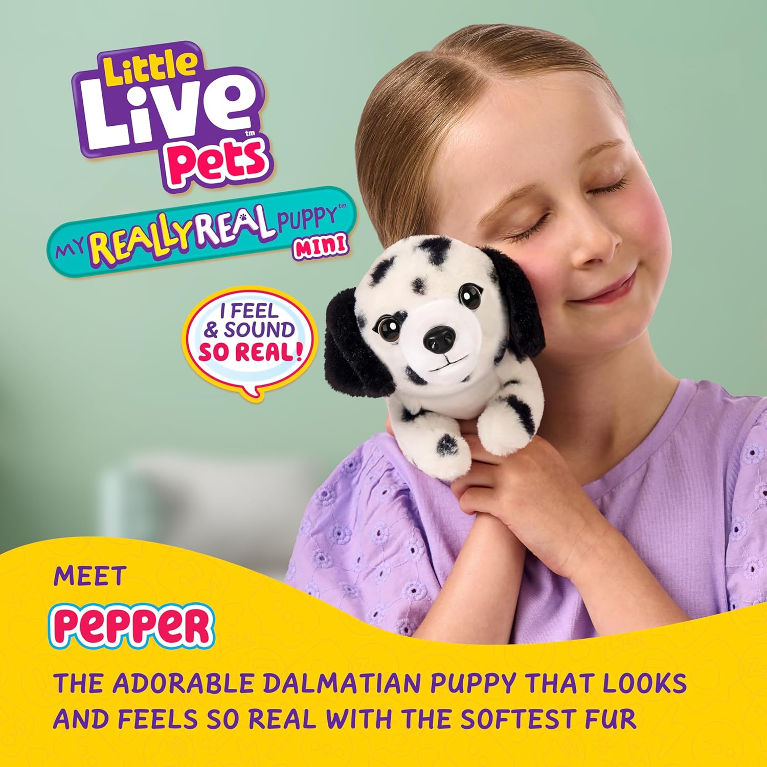 Little Live Pets: My Really Real Puppy Mini - Pepper The Dalmatian