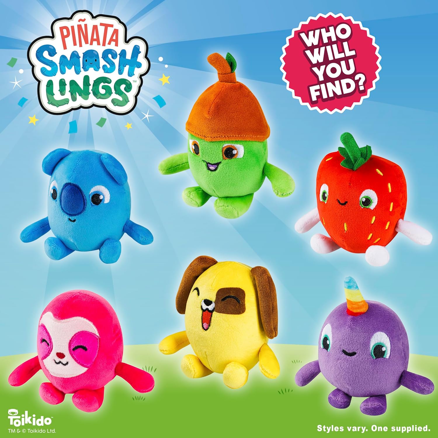 Pinata Smashlings Plushie Surprise Box, Roblox Toys, Soft Toys